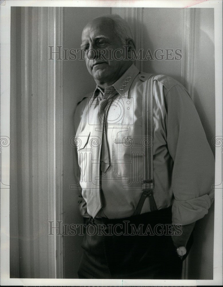 1989 Press Photo George C. Scott Last Days of Patton - Historic Images