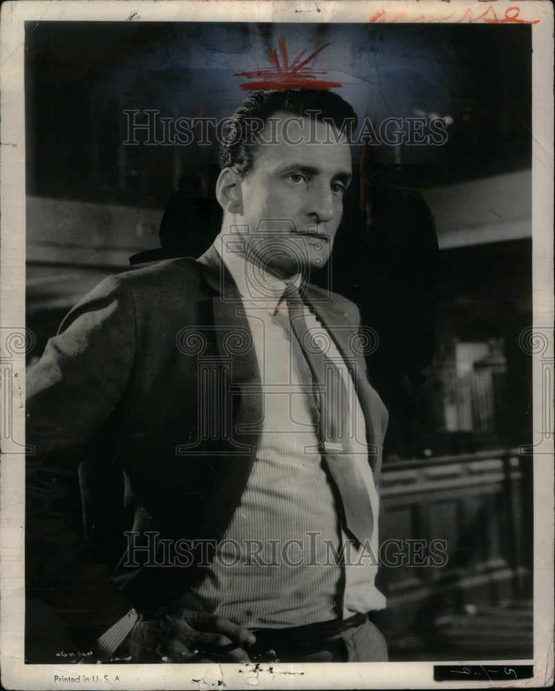 1962 Press Photo George C. Scott Actor Director - Historic Images