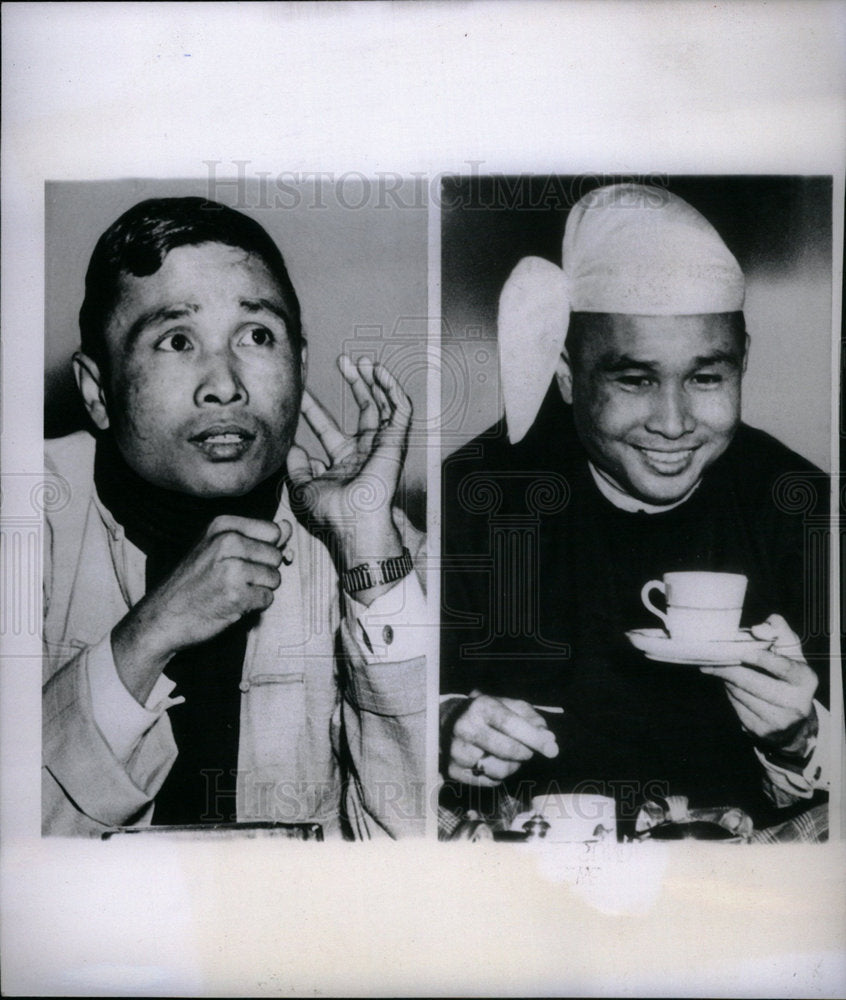 1952 Unu, Prime Minister of Burma - Historic Images