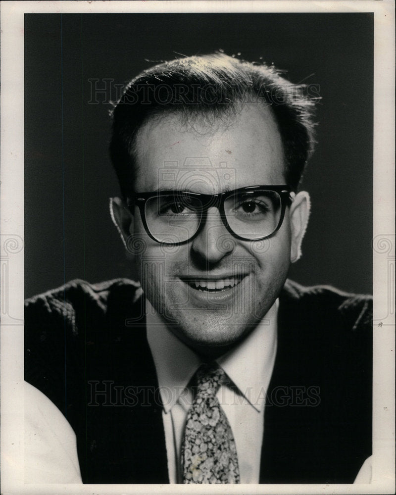 1986 Press Photo Frank DeCaro Writer Performer - DFPD13707- Historic Images