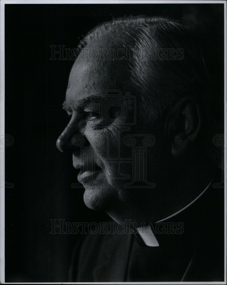 1977 John F. Cardinal Dearden, archbishop - DFPD13963 - Historic Images