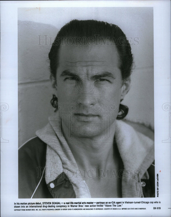 1992 Press Photo Steven Seagal Action Film Actor - DFPD14481 - Historic ...