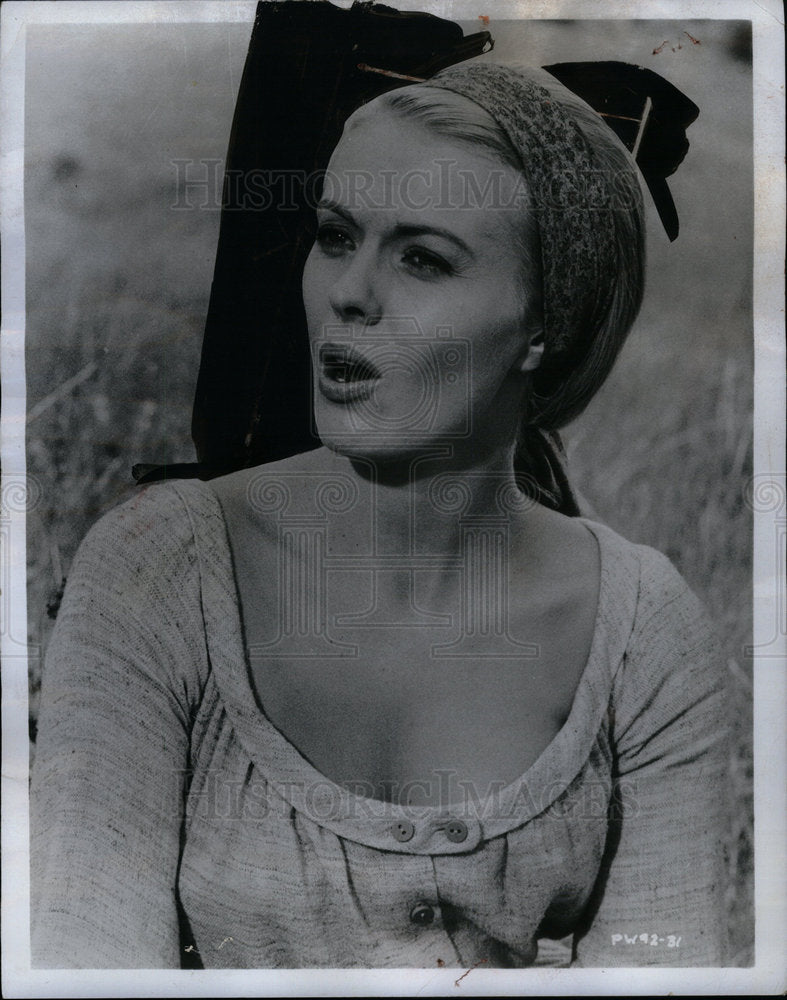 1968 Press Photo Jean Seberg Actress - DFPD15137- Historic Images