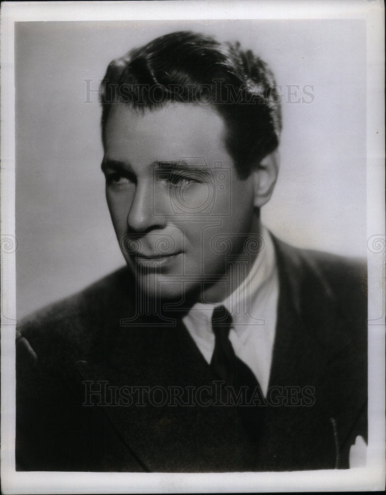 1948 Press Photo Everett Marshall Film Actor Singer - Historic Images