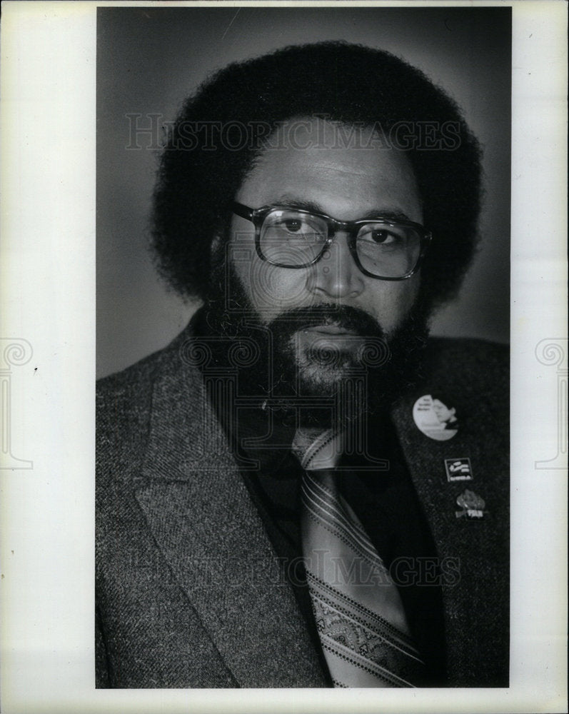 1981 Press Photo Melvin T. Mason politician - Historic Images