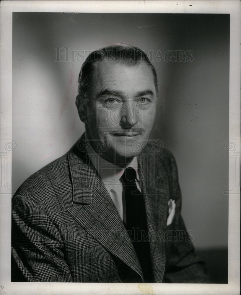 1970 Press Photo Brian Aherne Actor - Historic Images