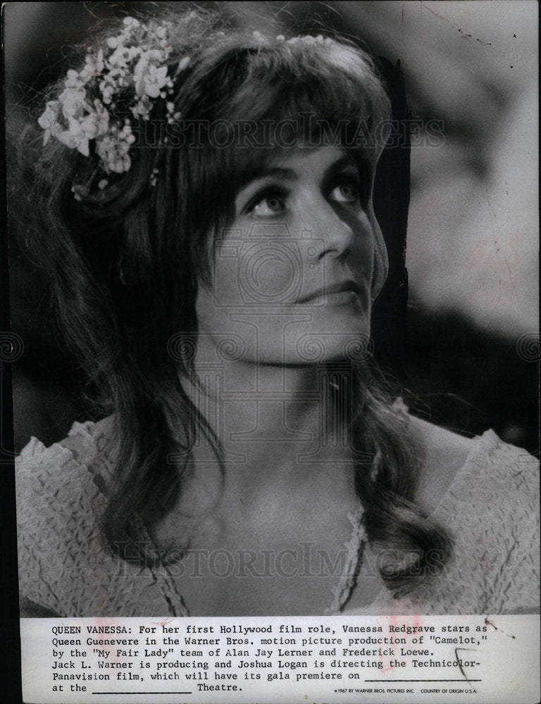 1965 Vanessa Redgrave Camelot actress star-Historic Images