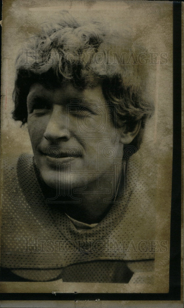 1976 Press Photo Joe Reed Quarterback Detroit Lions - DFPD19945- Historic Images