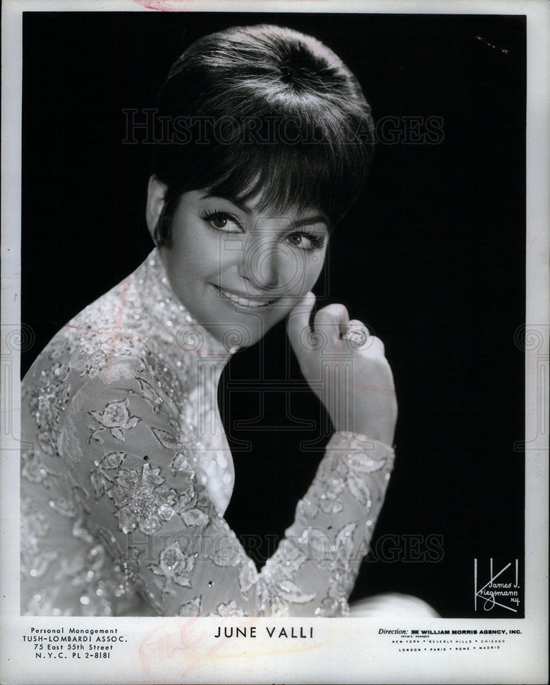 1965 June Valli publicity photo-Historic Images