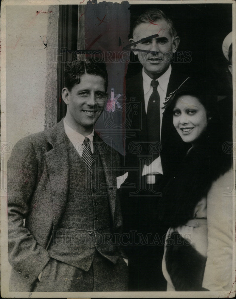 1932 Press Photo Rudy Vallee Singer Actor - DFPD20949- Historic Images