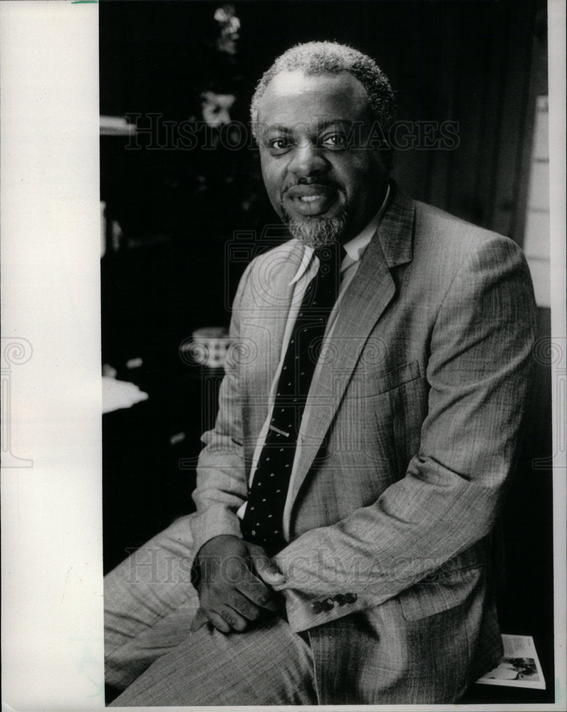 1986 Press Photo Paul Bridgewater advocate aged - DFPD21791- Historic Images