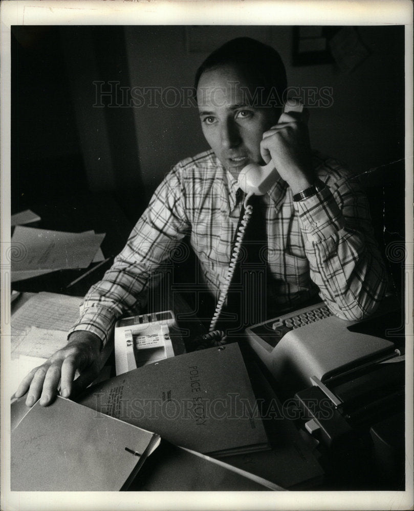 1974 Joseph Wambaugh Writer-Historic Images