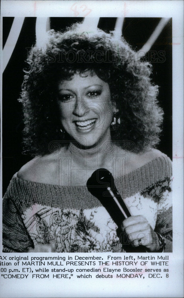 1988 Press Photo Elayne Boosler Comedian - DFPD22541- Historic Images
