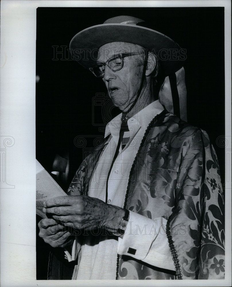 1973 Press Photo Henry Scripps Booth - Historic Images