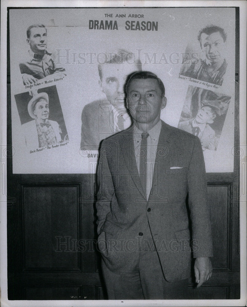 1960 David Wayne actor films - DFPD22947 - Historic Images