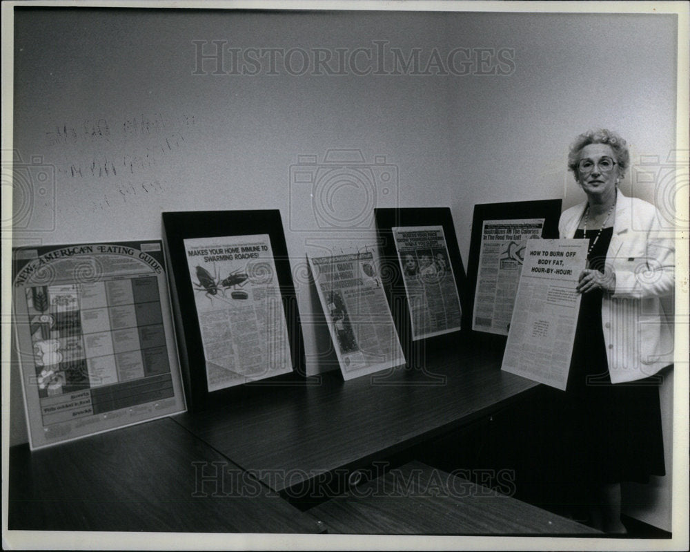 1979 Press Photo Esther Shapiro advertisements - Historic Images