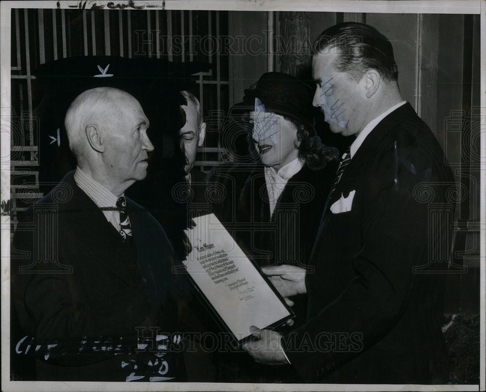 1947 Press Photo Shaw Nederland Taylor Talbot - Historic Images