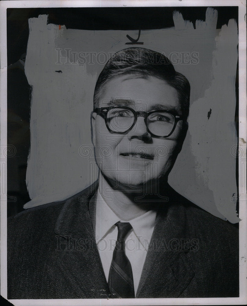 1982 Press Photo Robert Waldron Republican Candidate - Historic Images