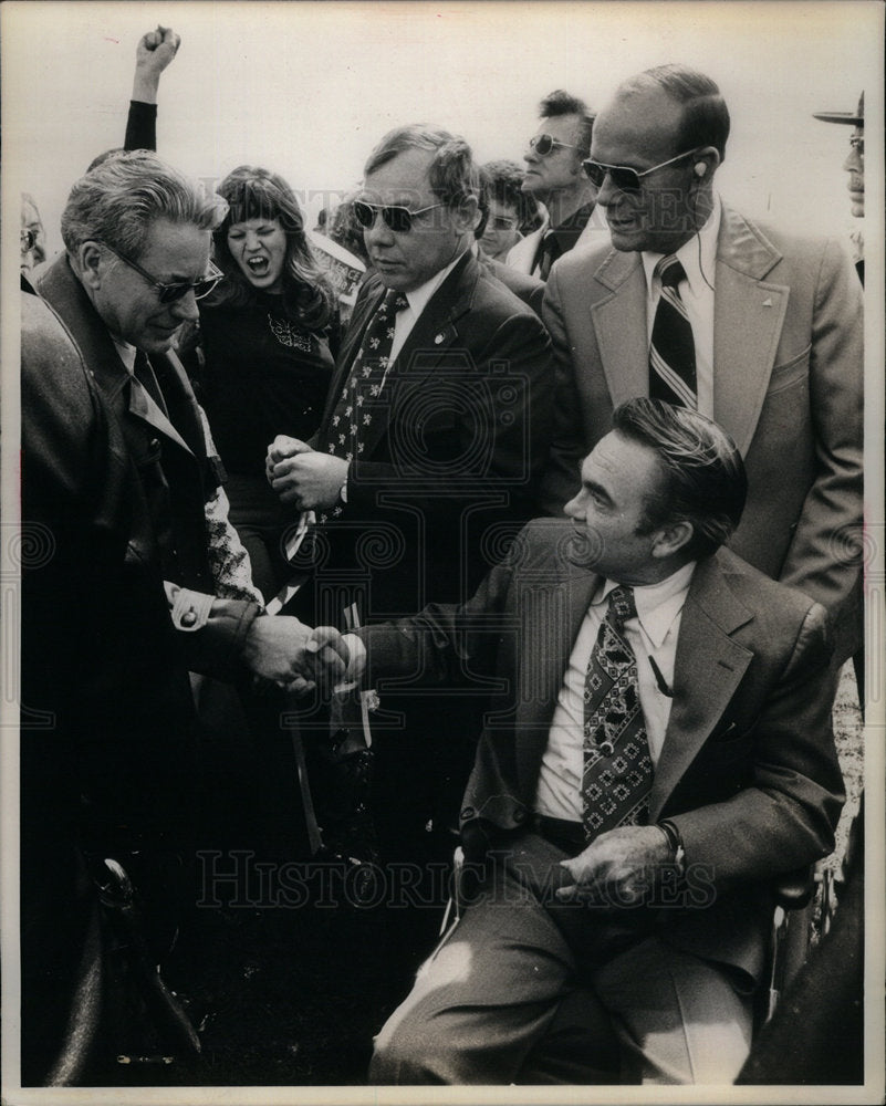 1976 Press Photo AL Gov. George Wallace - Historic Images