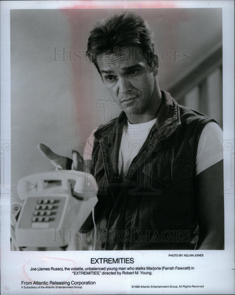 1986 Press Photo James Russo - DFPD59309- Historic Images