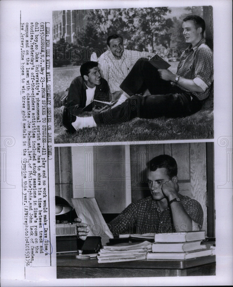 1956 Dave Sime Duke University-Historic Images