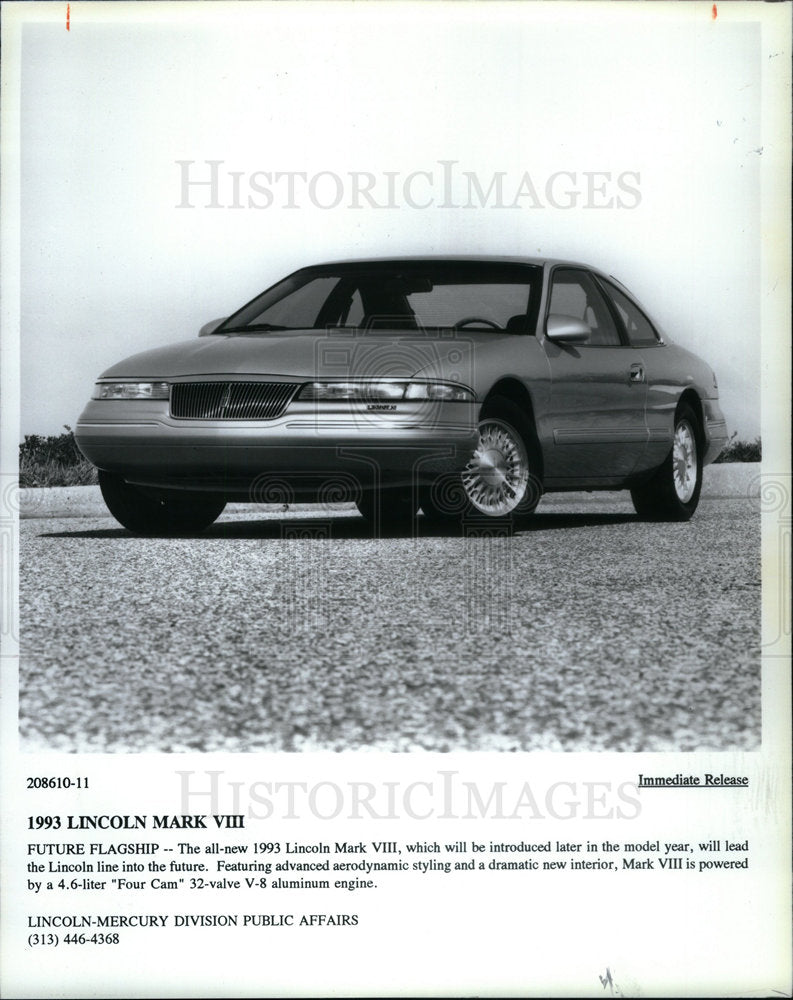 1992 1993 Lincoln Mark VIII automobile-Historic Images