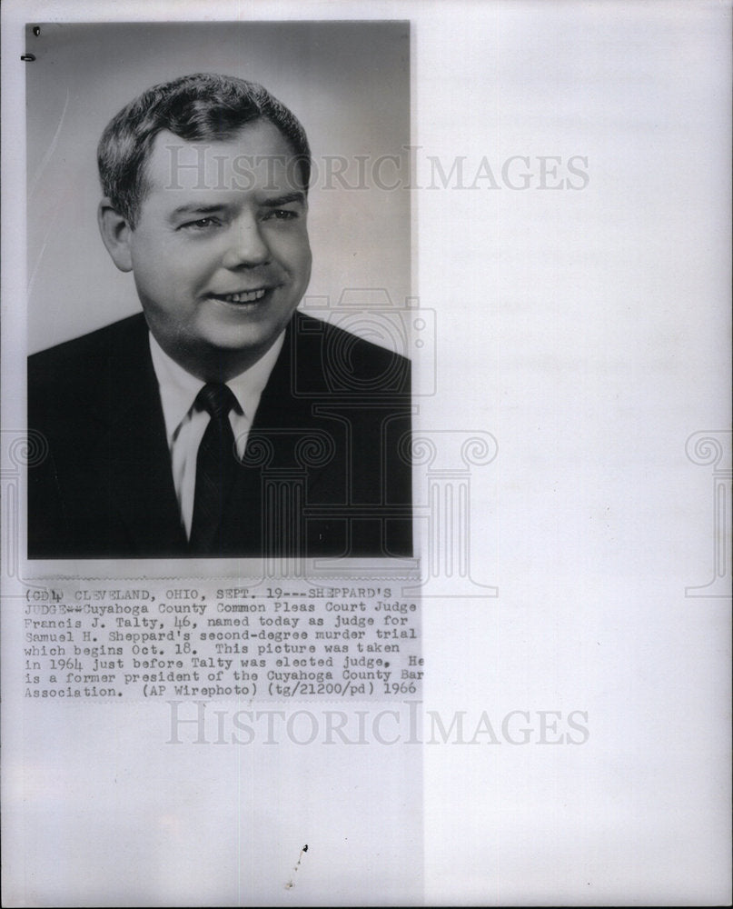 1966 Francis Talty Cuyahoga County judge-Historic Images