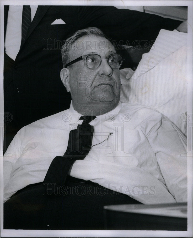 1962 Press Photo Clarence A. Reid Attorney - Historic Images