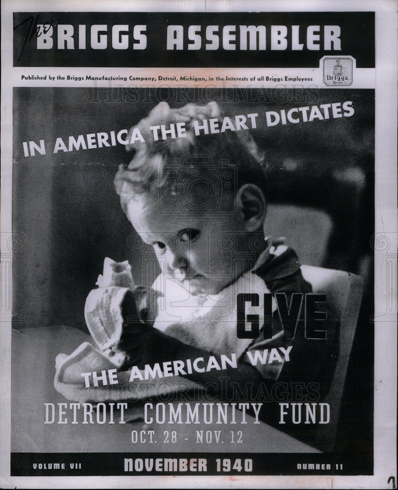 1953 American Way Detroit Community Fund-Historic Images