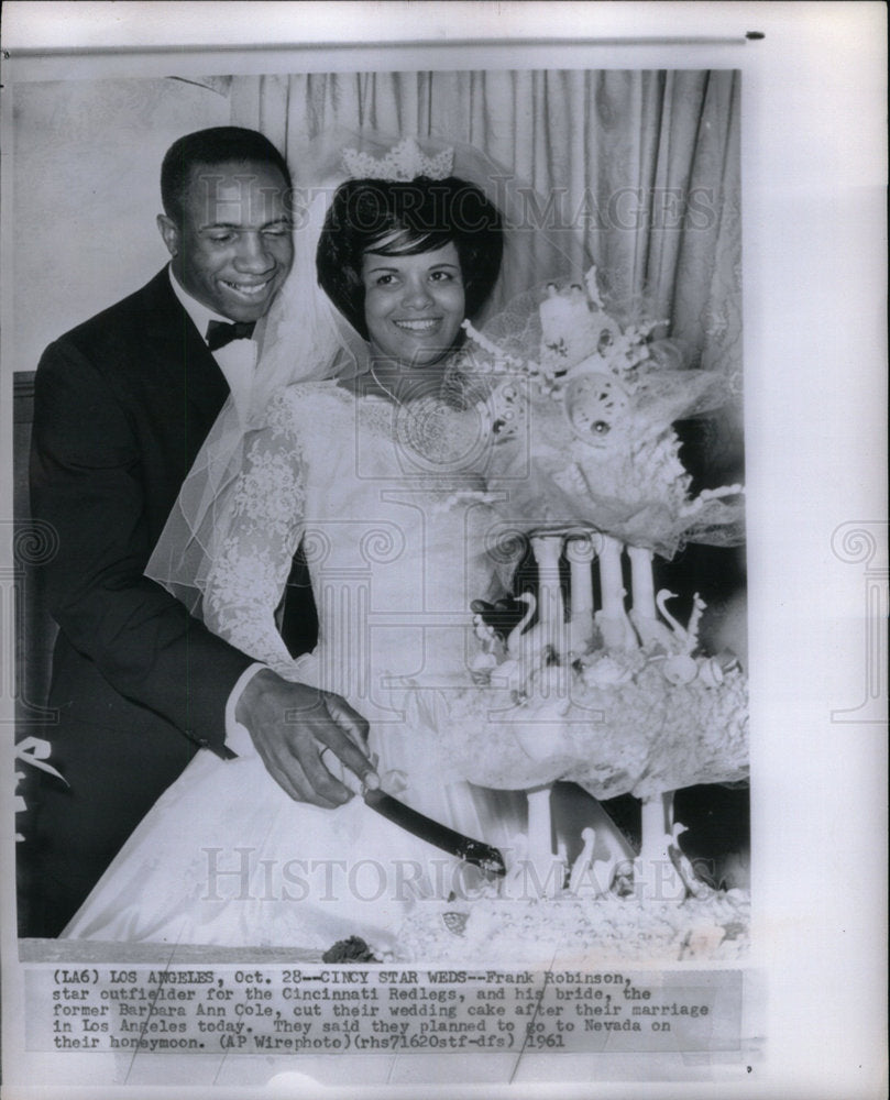 1961 Frank Robinson baseball player-Historic Images