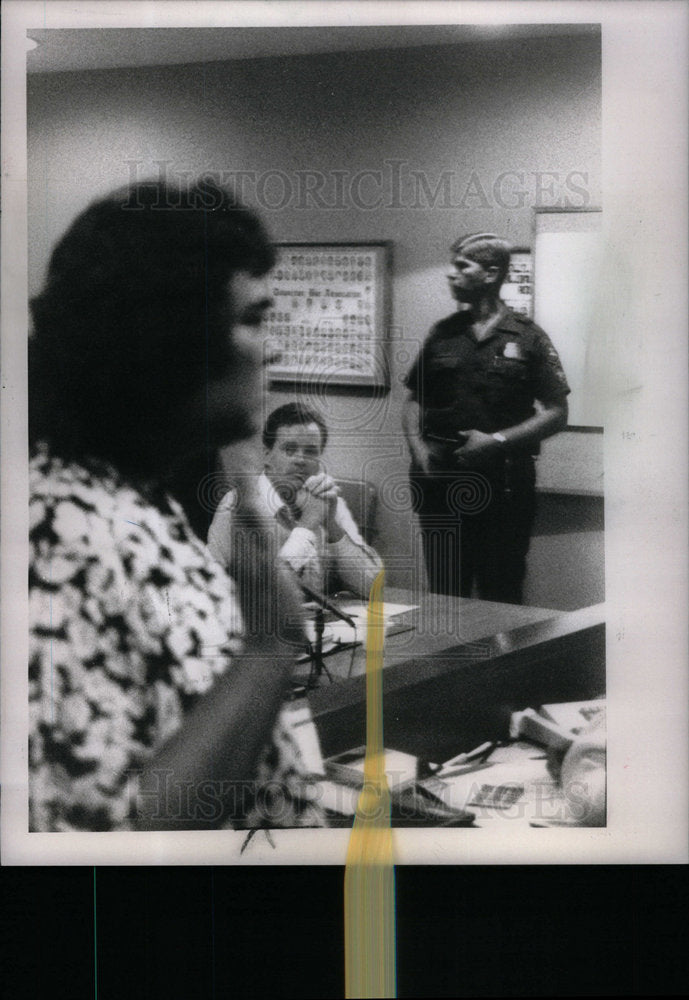 1989 Press Photo Suzanne & Larry DeLisle in court - DFPD66955- Historic Images