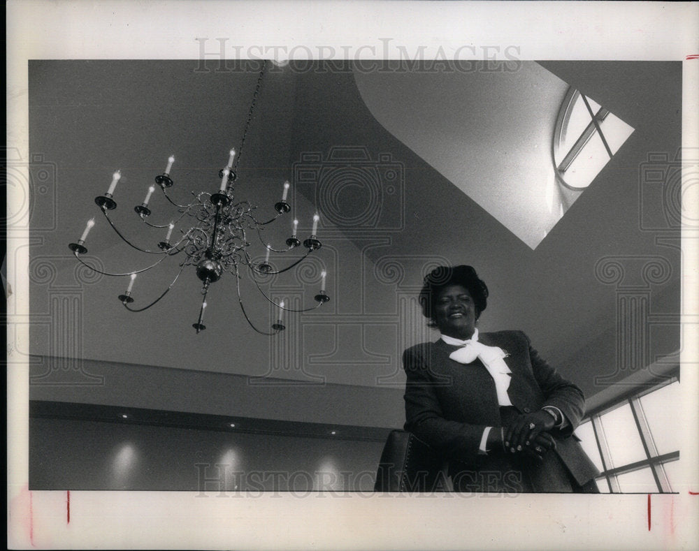 1989 Press Photo Dorothy Robinson Michigan National - DFPD69465- Historic Images