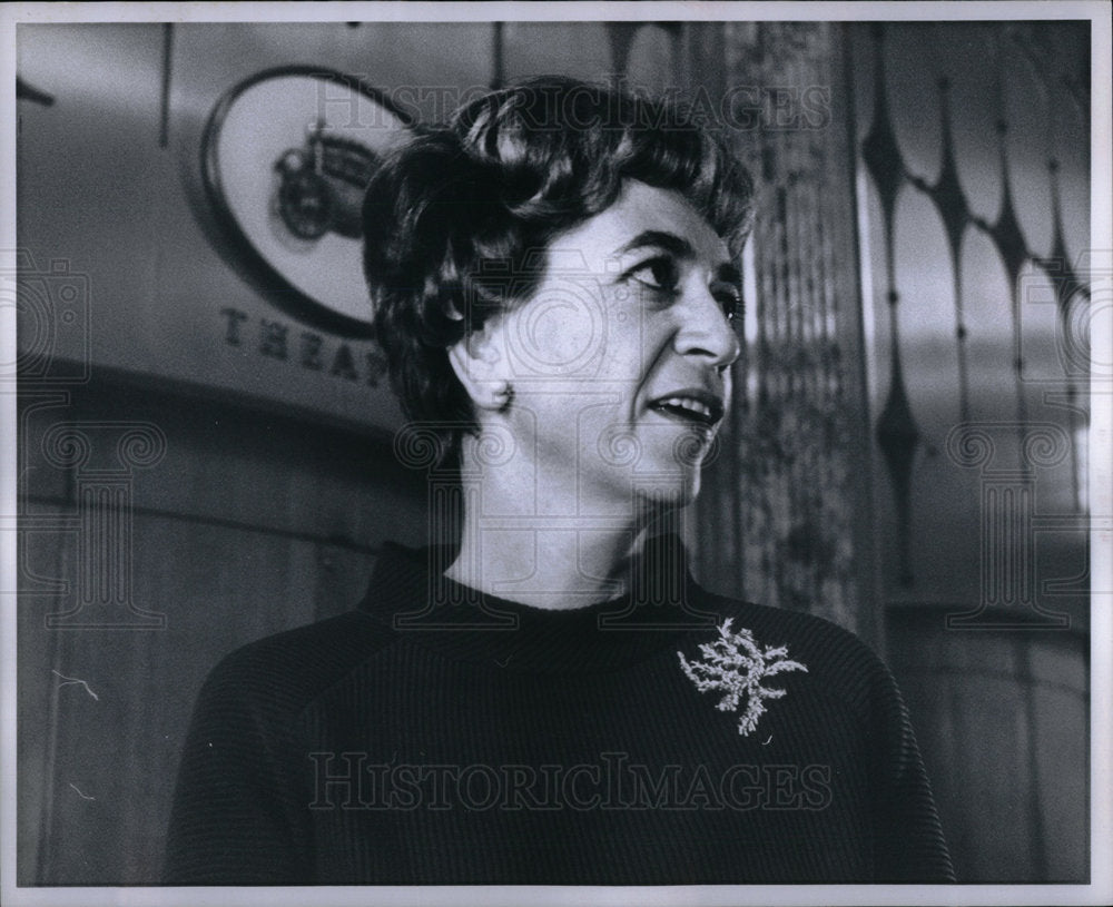 1968 Press Photo Judith Crist film critic - DFPD72319- Historic Images