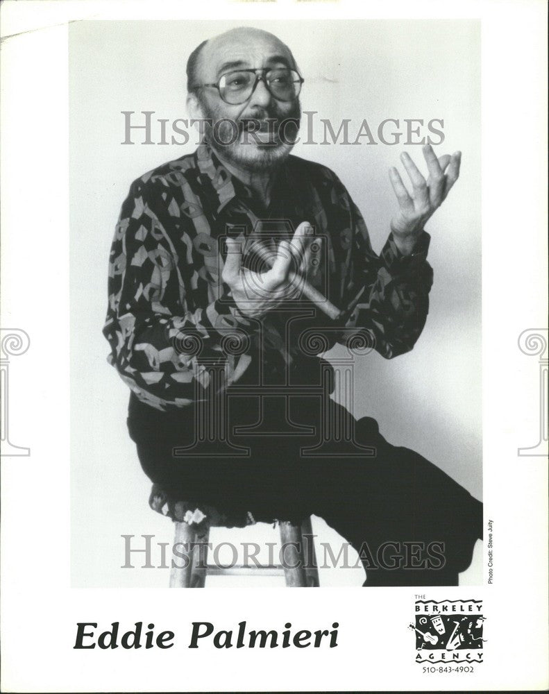 Press Photo Eddie Palmieri Pianist - Historic Images