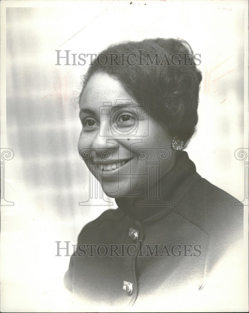 1972 Press Photo Emily Palmer Lula Belle Stewart Center - Historic Images