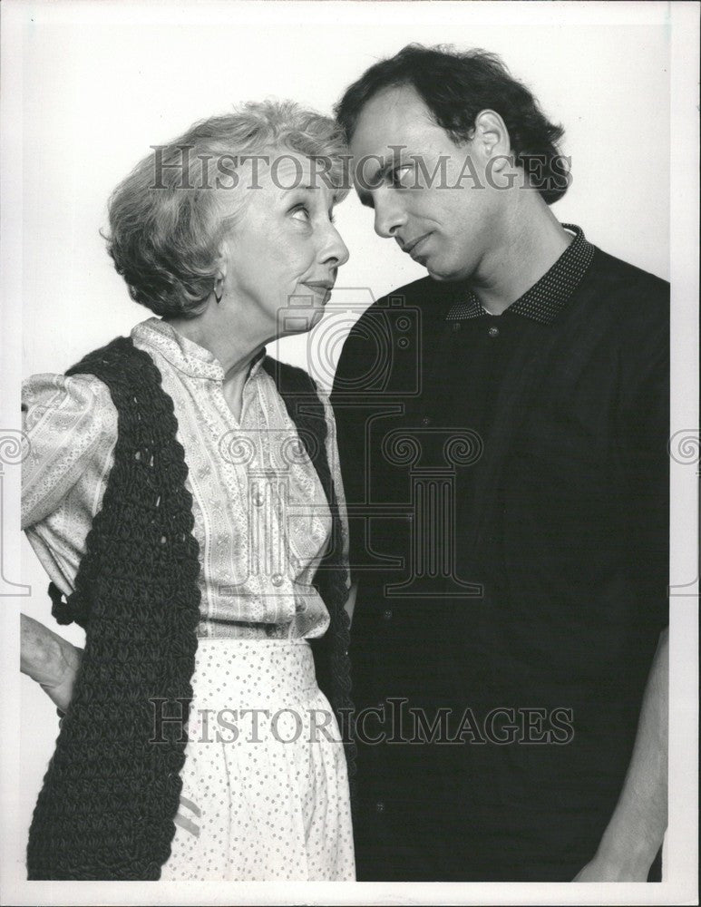 1991 Press Photo Ann Guilbert and Joe Pantoliano - Historic Images