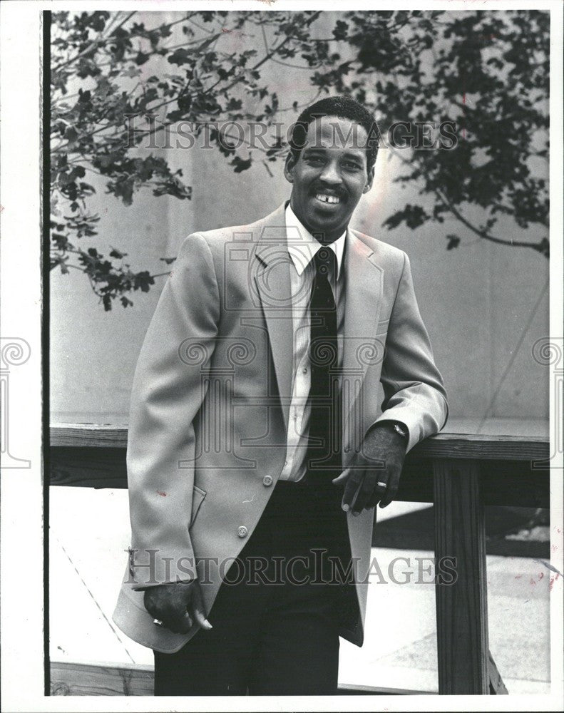 1988 Press Photo Charlie Parker Wayne State University - Historic Images