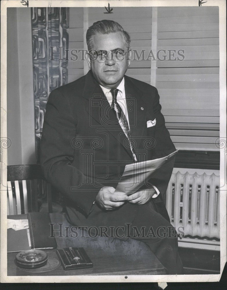 1952 Press Photo J. Lamar Newberry - Historic Images