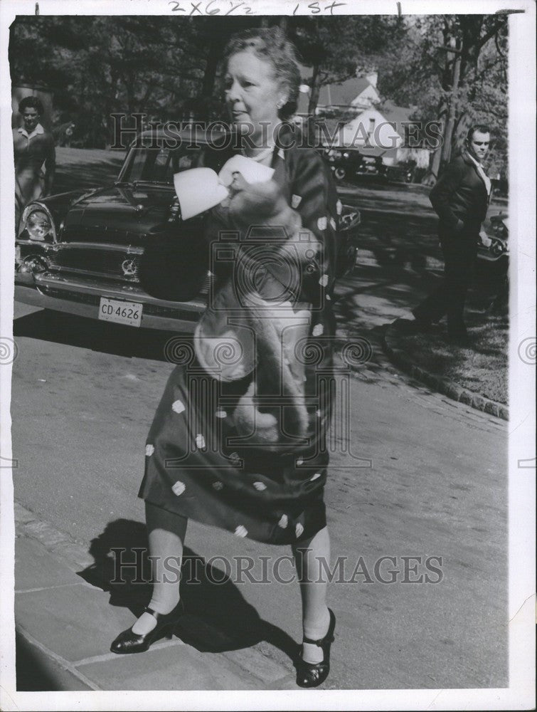 1958 Press Photo Mrs. Phelps Newberry - Historic Images