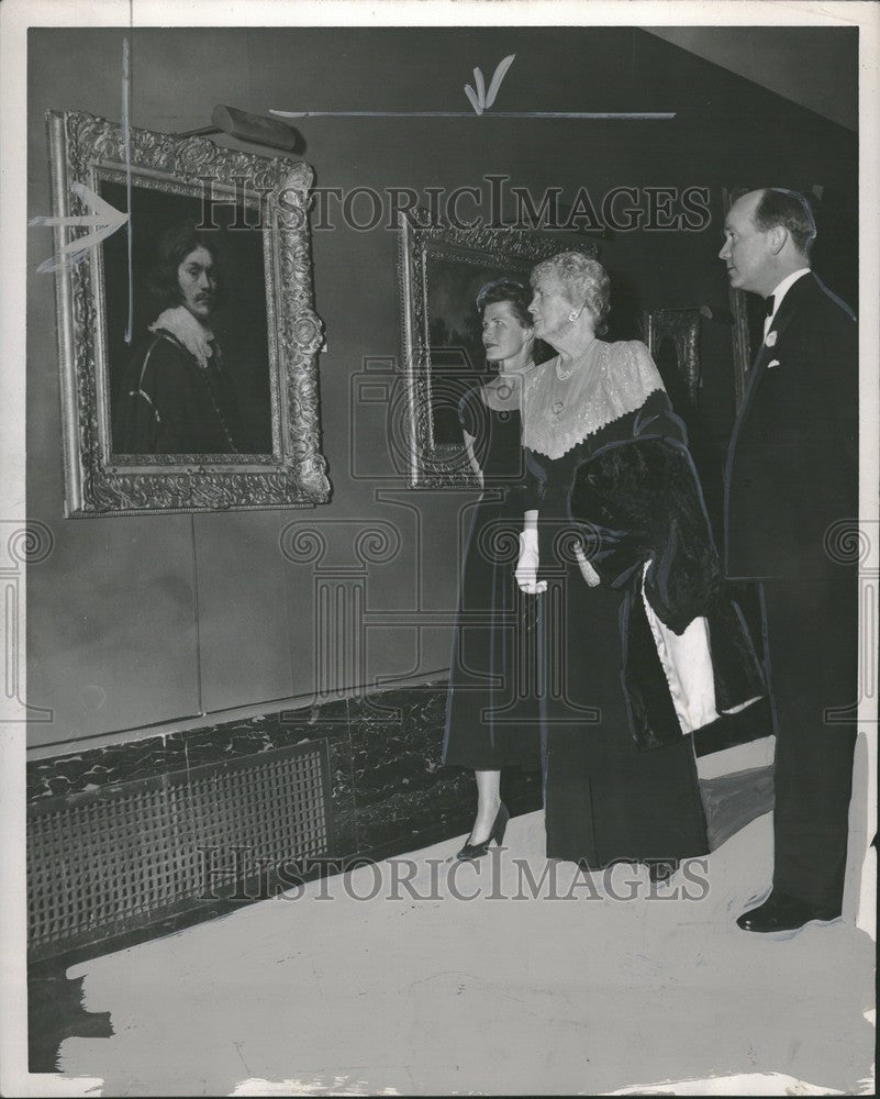 1949 Press Photo John Lord Wife John Newberry Wife - Historic Images