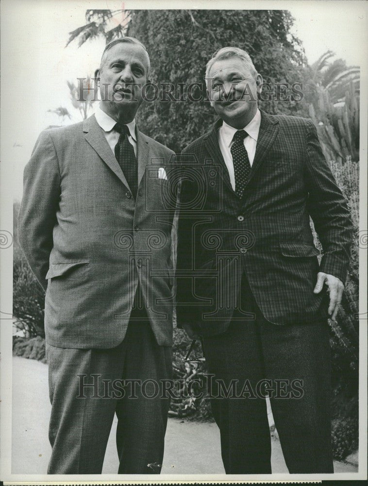 1963 Press Photo Allan Nevins Historian Journalist - Historic Images