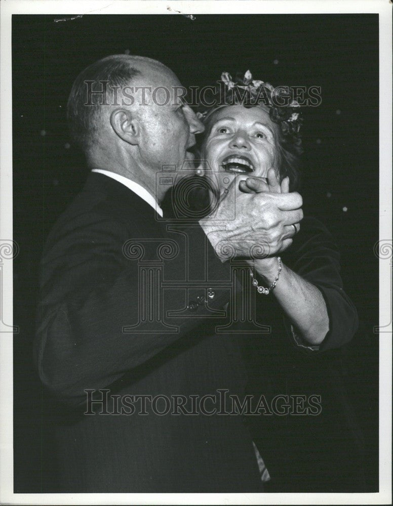 1961 Press Photo Senators Duet Maurina Neuberger - Historic Images