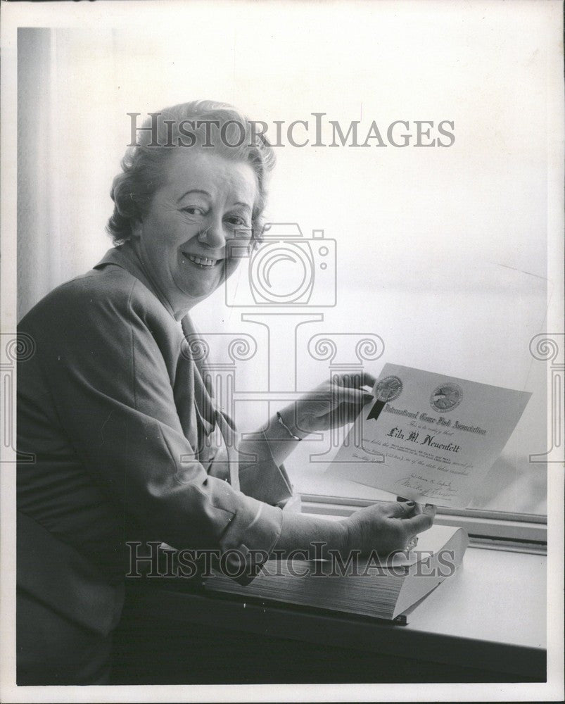 1962 Press Photo Lila Neuenfelt - Historic Images