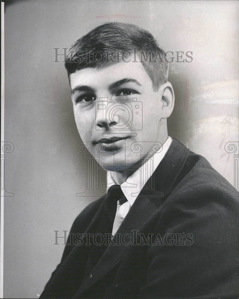 1966 Press Photo Jim Nevatta Notre Dame Catholic - Historic Images