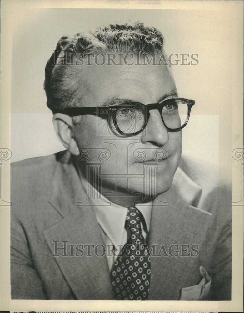 1959 Press Photo story-teller John Nesbitt - Historic Images