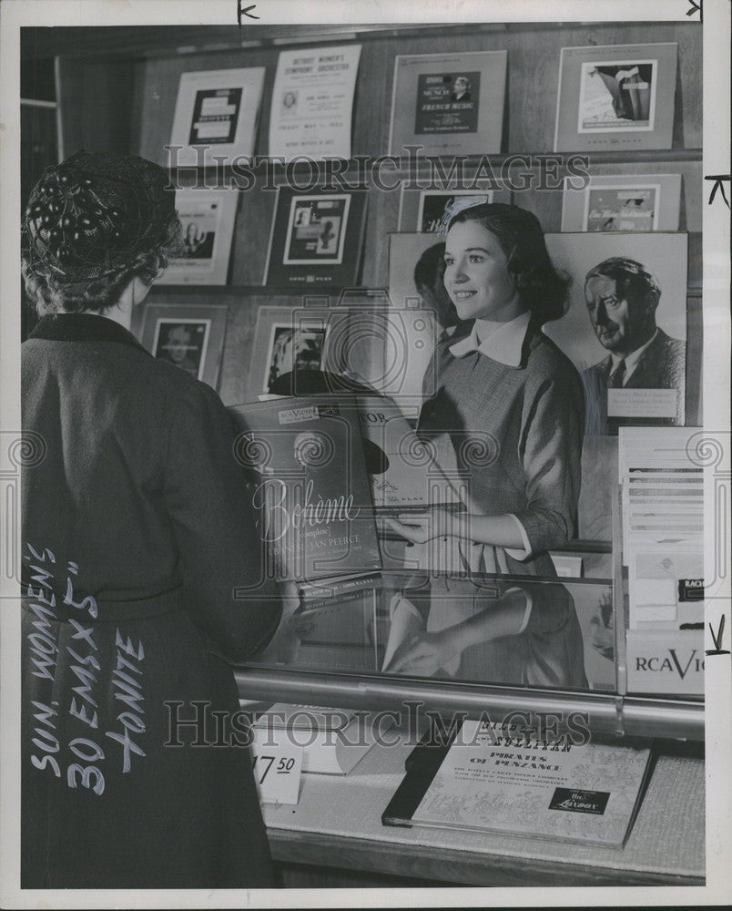 1953 Press Photo Anne Nemec - Historic Images