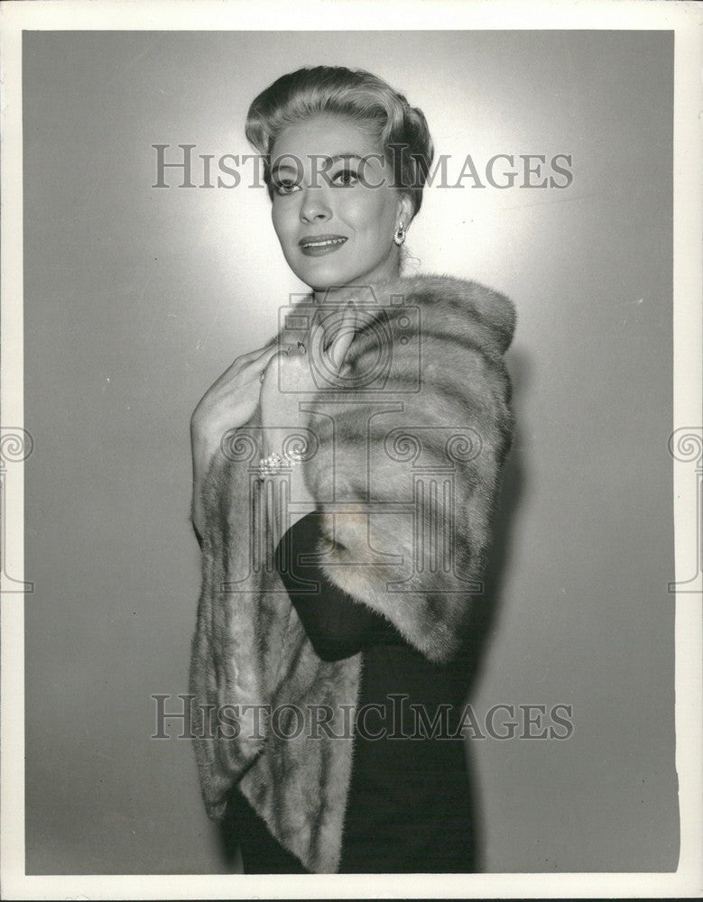 1961 Press Photo Lori Nelson Dial D for Dante NBC - Historic Images