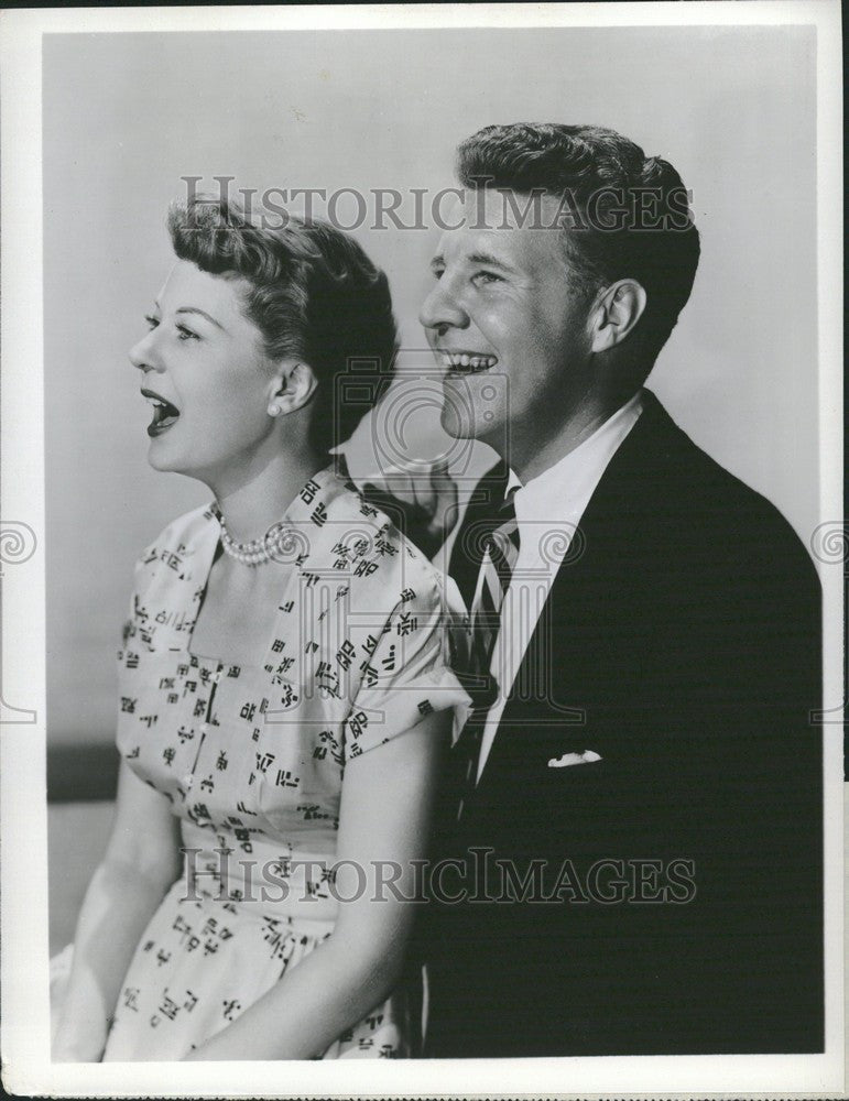 1958 Press Photo Ozzie Nelson Actor - Historic Images