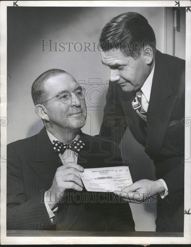 1948 Press Photo American cancer society - Historic Images