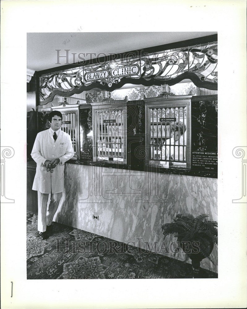 1978 Press Photo office reception place duty work - Historic Images